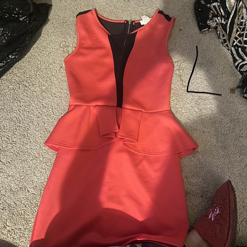 Like new peplum dress